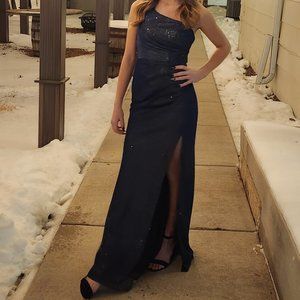 Jules & Cleo One-Shoulder Formal Dress, Prom, Wedding Size 0